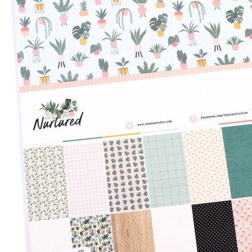 Rosie’s Studio – Nurtured – 12×12 Designer Paper Pack (20 Bogen)