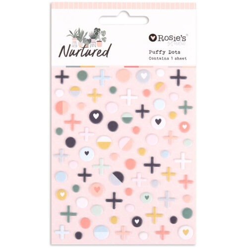 Rosie’s Studio – Nurtured – Puffy Dots (1 Bogen)