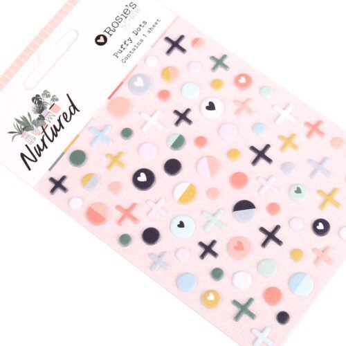 Rosie’s Studio – Nurtured – Puffy Dots (1 Bogen)