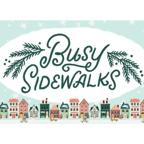 Crate Paper - Busy Sidewalks