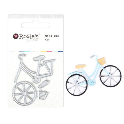 Rosie’s Studio Mini Die Fahrrad – Einzelne Stanzform für Scrapbook